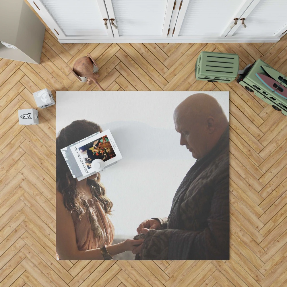 Shae and Varys: Game Of Thrones Connections Floor Rugs