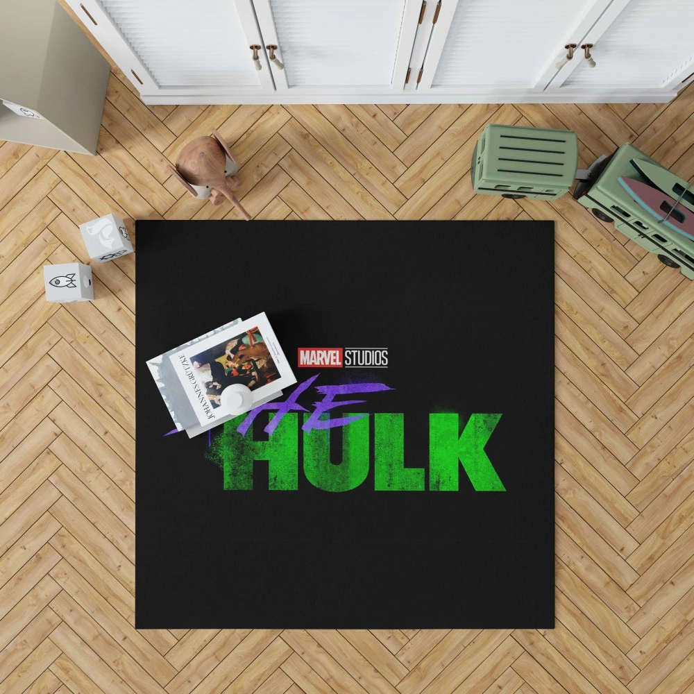 She-Hulk: Unleash Power with Marvel Heroine Floor Rugs