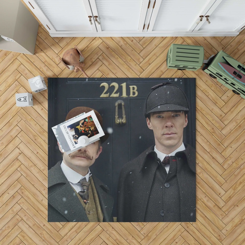 Sherlock Holmes: Cumberbatch & Freeman Tale Floor Rugs
