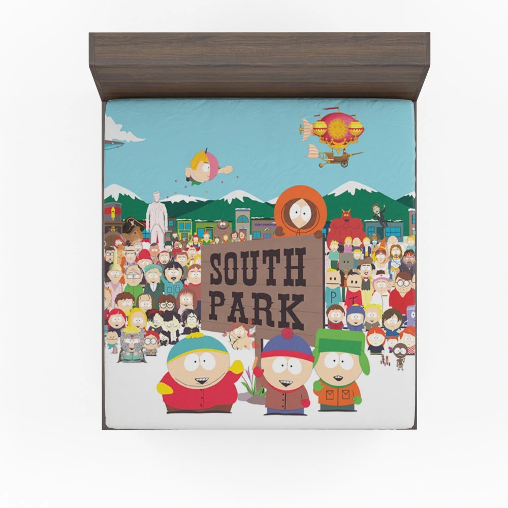 South Park Hilarious Adventures Fitted Sheet