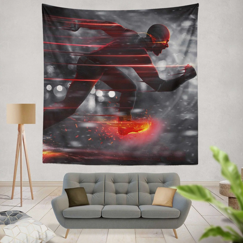 Speedster Adventures: The Flash 2014 Tapestry