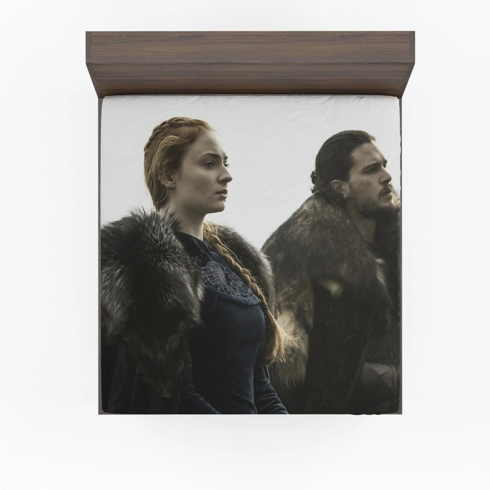 Stark Siblings Stories in Game of Thrones Fitted Sheet