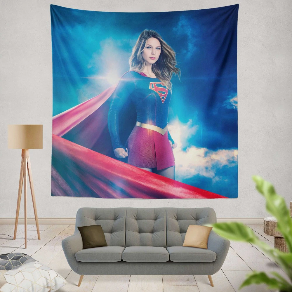 Supergirl: Melissa Heroics Tapestry