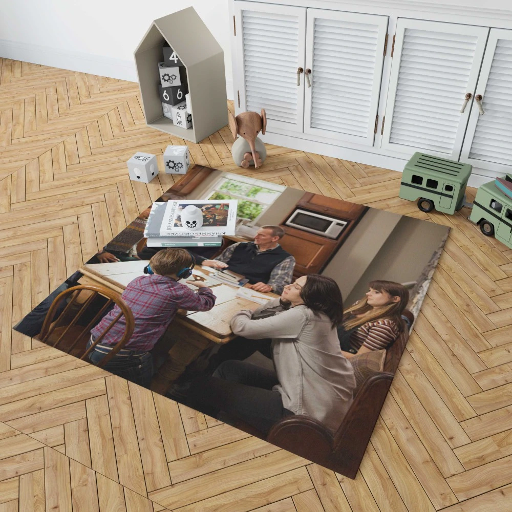 The A Word: Family Dynamics Floor Rugs 1