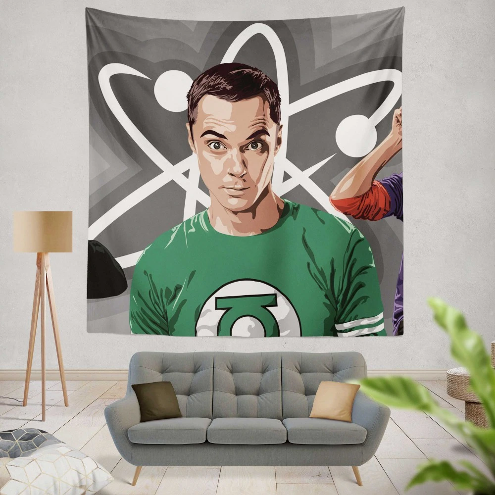 The Big Bang Theory: Sheldon Antics Tapestry