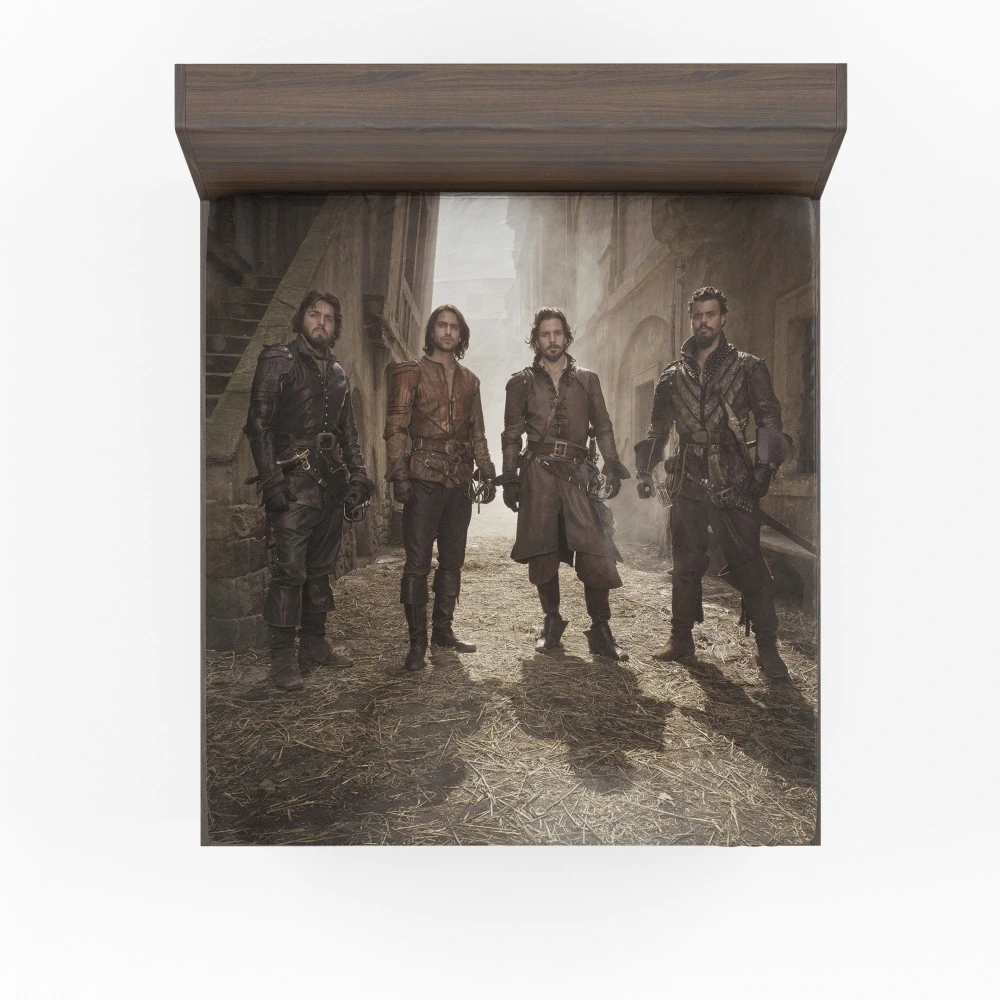 The Musketeers: Swashbuckling Historic Drama Fitted Sheet