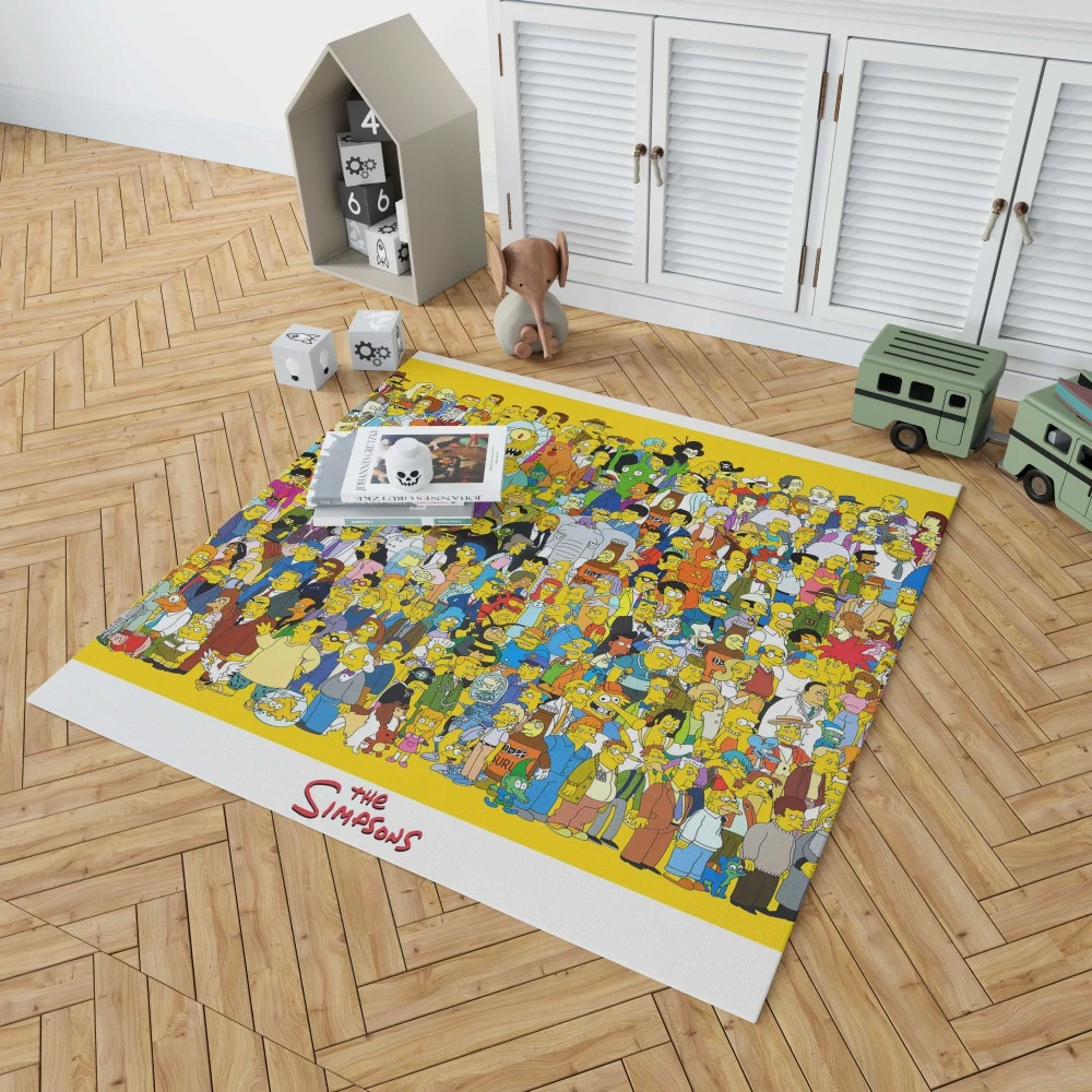 The Simpsons: Timeless Animated Series Floor Rugs 1