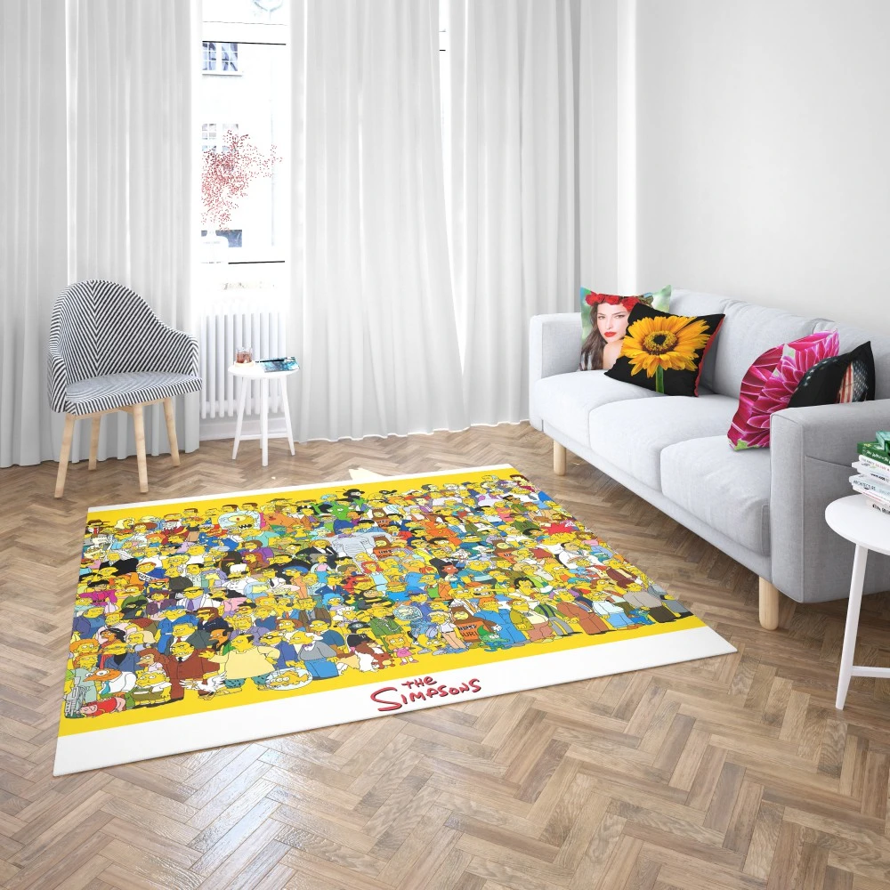 The Simpsons: Timeless Animated Series Floor Rugs 2