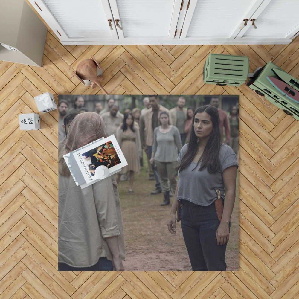 The Walking Dead: Tara Unwavering Resolve Floor Rugs
