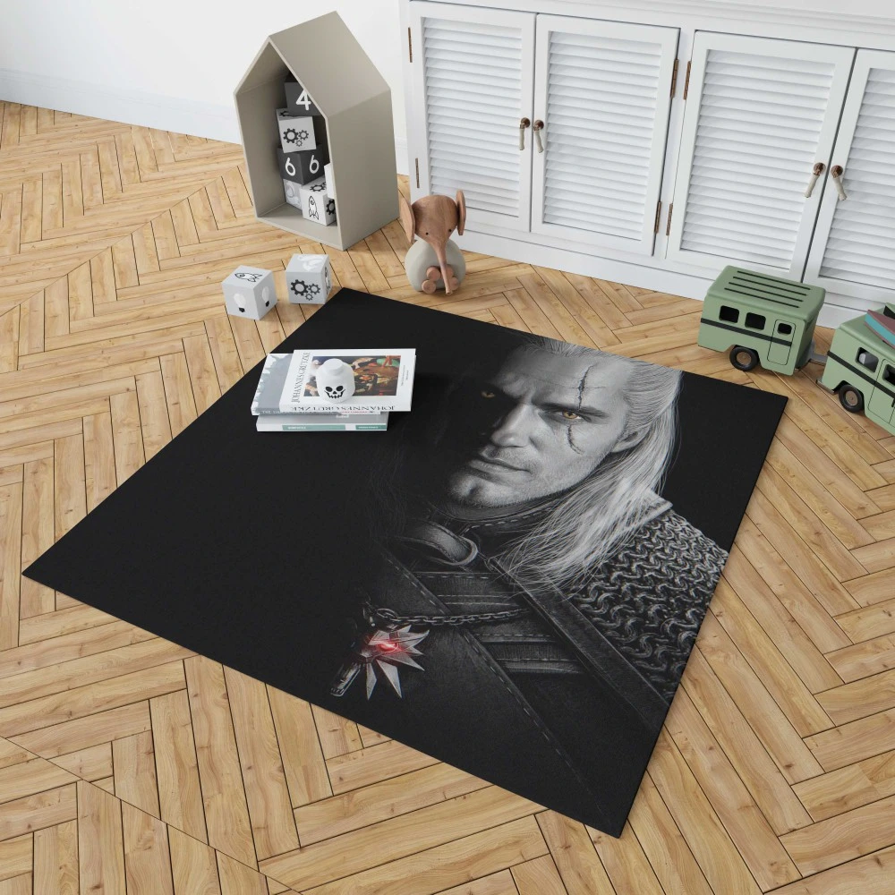 The Witcher: Henry Cavill Mythic Journey Floor Rugs 1