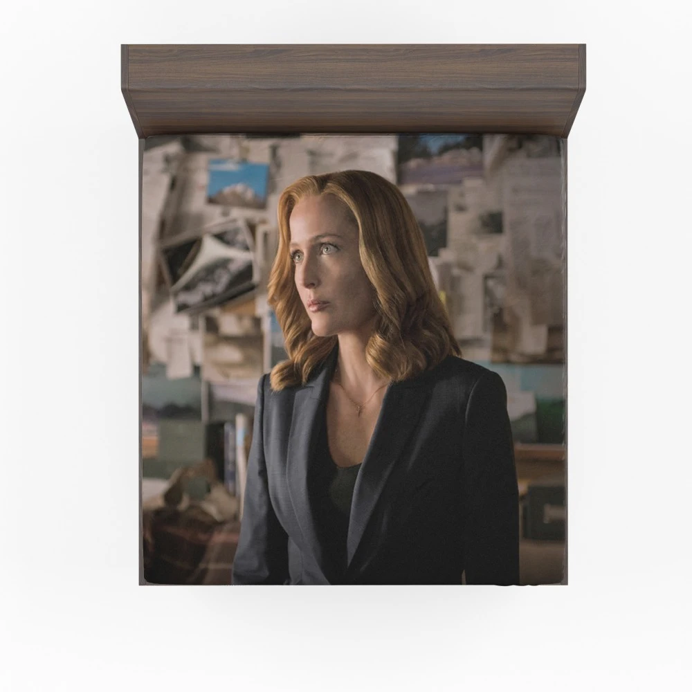 The X-Files: Dana Scully Investigative Journey Fitted Sheet