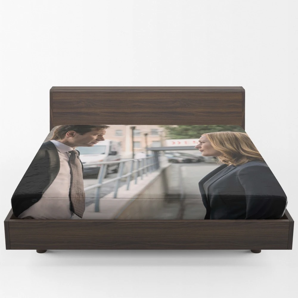 The X Files Fox Mulder Dana Scully Unrelenting Quest Fitted Sheet 1