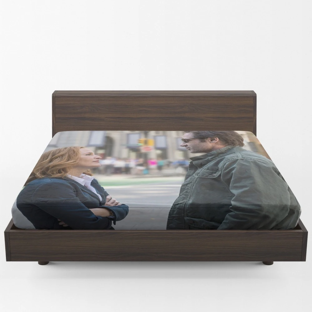 The X Files Scully Mulder Relentless Investigation Fitted Sheet 1
