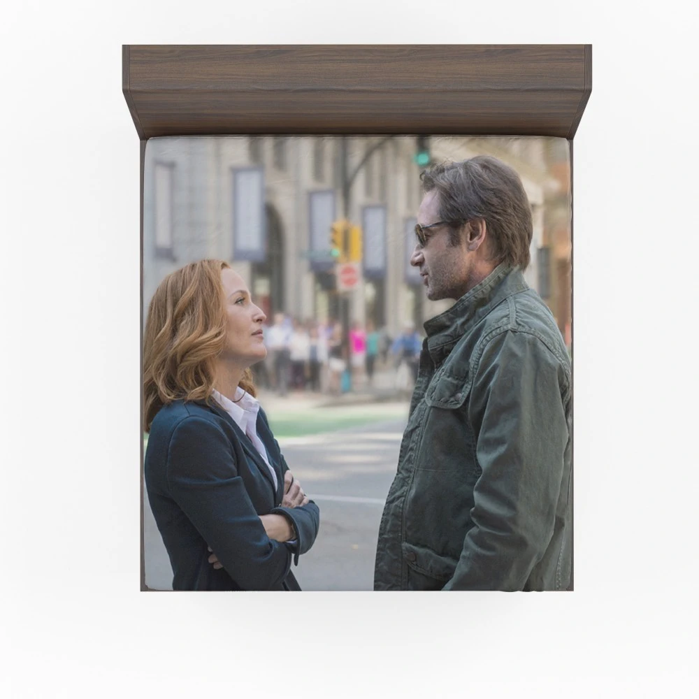 The X-Files: Scully & Mulder Relentless Investigation Fitted Sheet