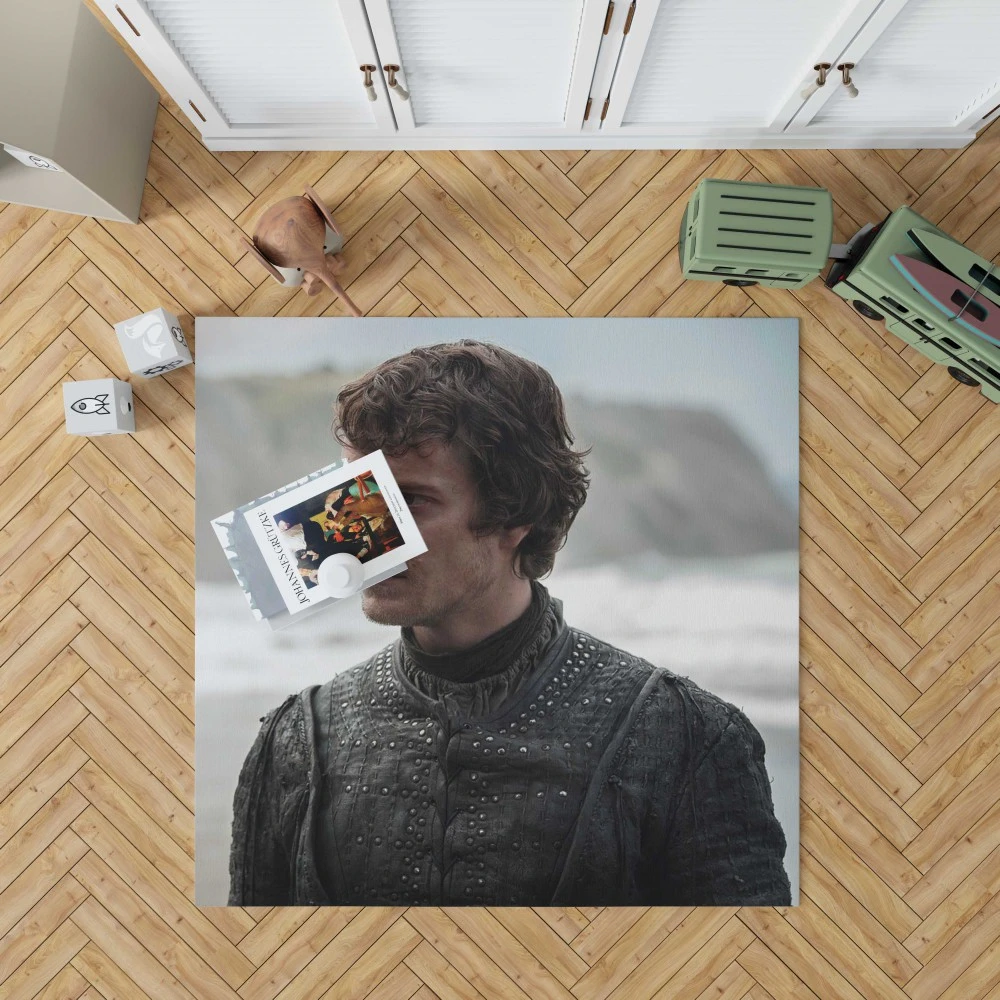 Theon Greyjoy Redemption: A Game of Thrones Tale Floor Rugs