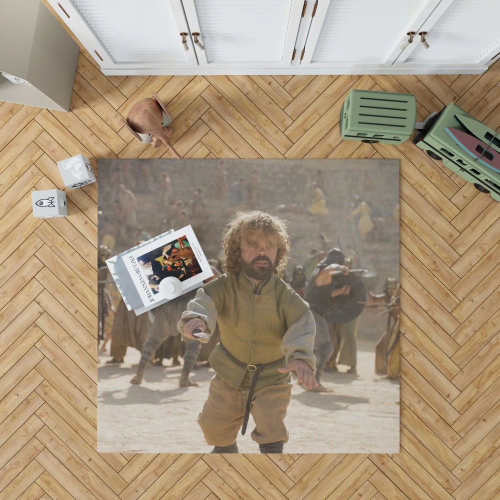 Tyrion Lannister: Peter Dinklage in GOT Floor Rugs