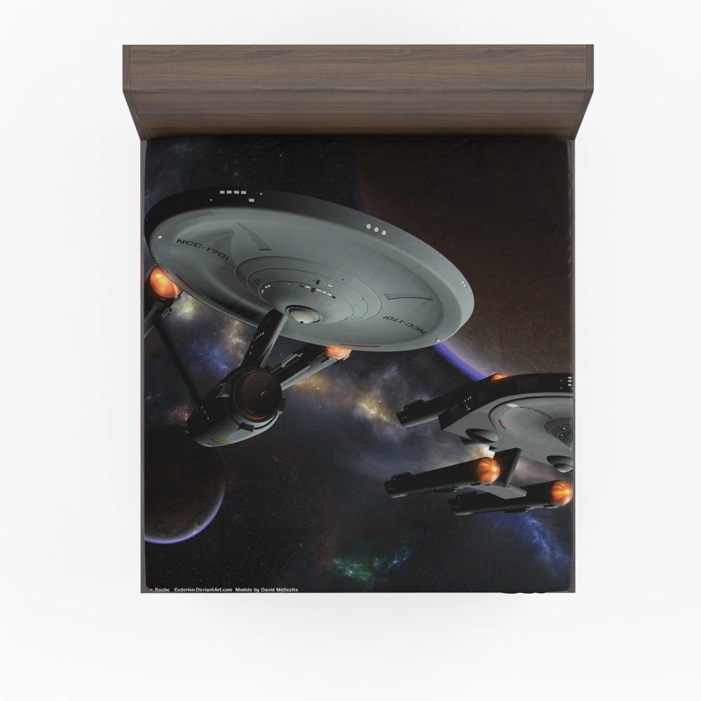 USS Haversham: Star Trek Original Series Fitted Sheet