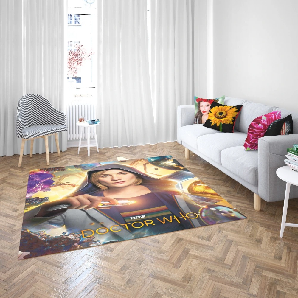 Unveiling 13th Doctor: Jodie Whittaker in Doctor Who Floor Rugs 2