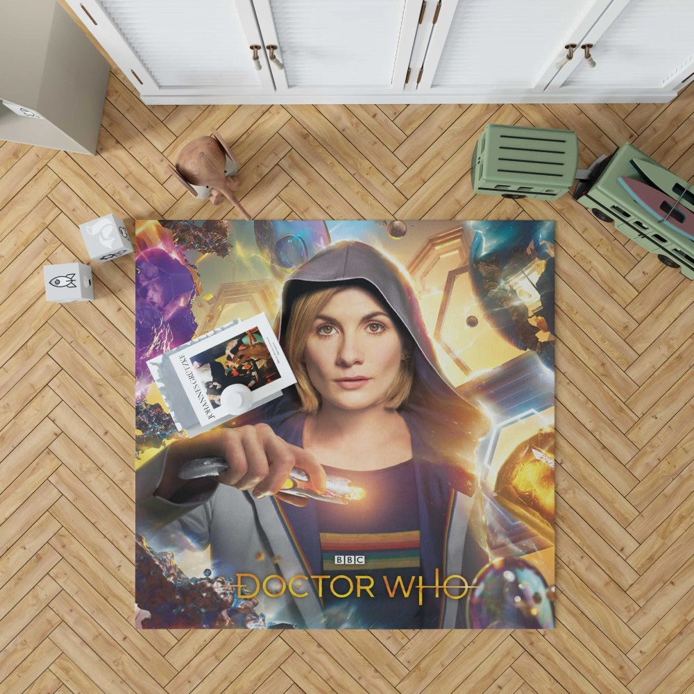 Unveiling 13th Doctor: Jodie Whittaker in Doctor Who Floor Rugs