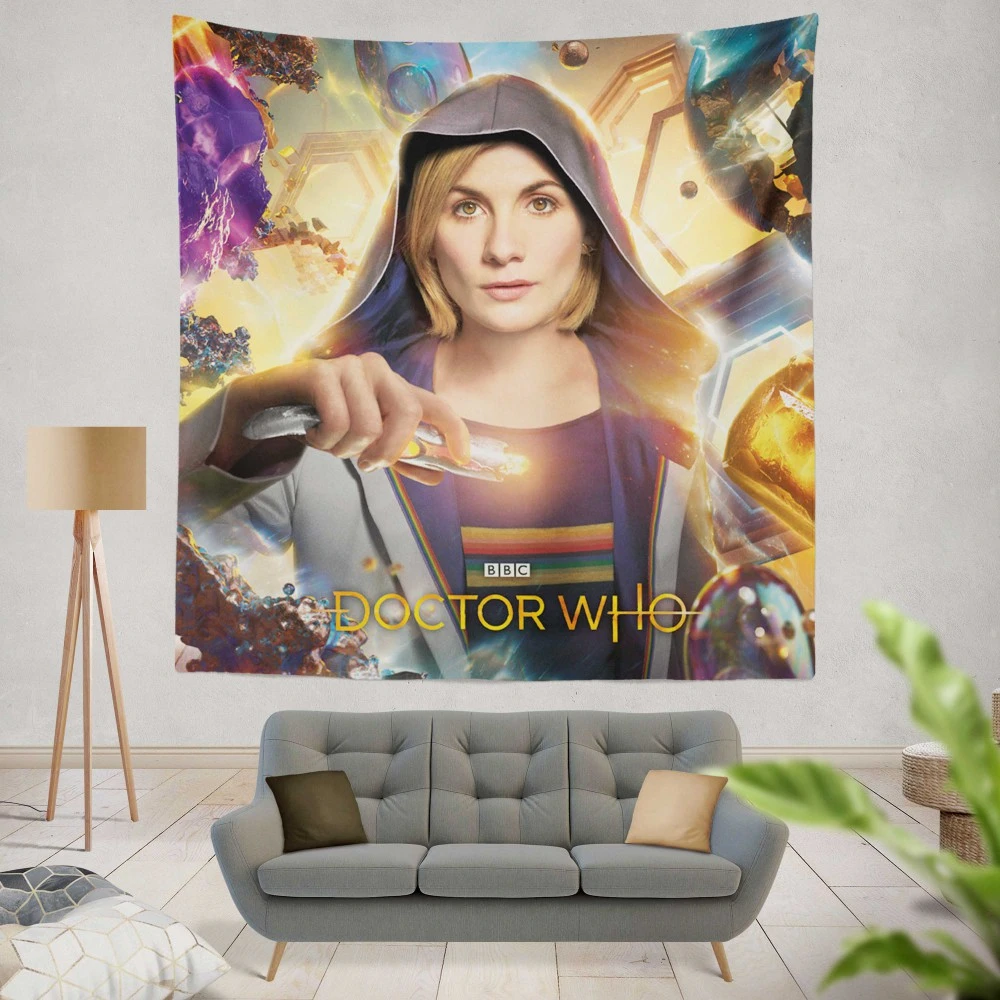 Unveiling 13th Doctor: Jodie Whittaker in Doctor Who Tapestry