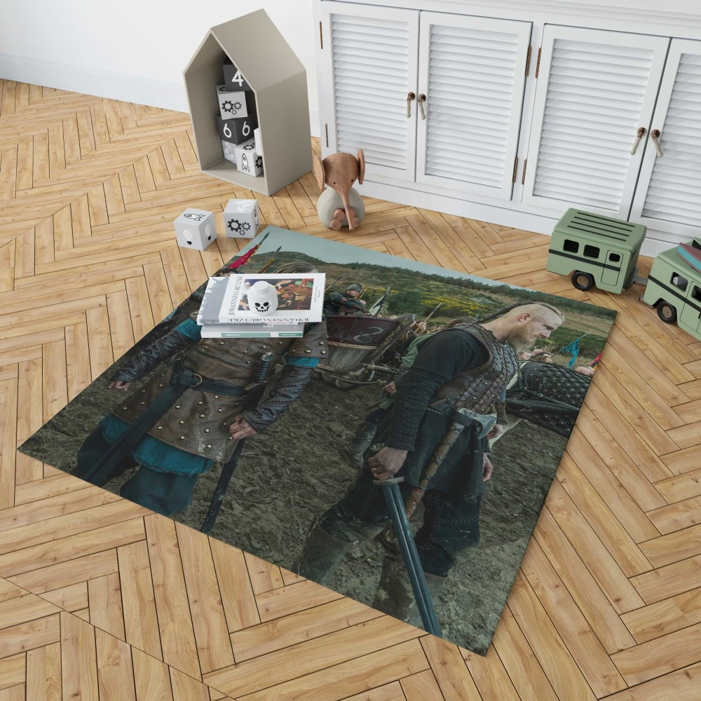 Vikings: Conquer with the Mighty Army Floor Rugs 1