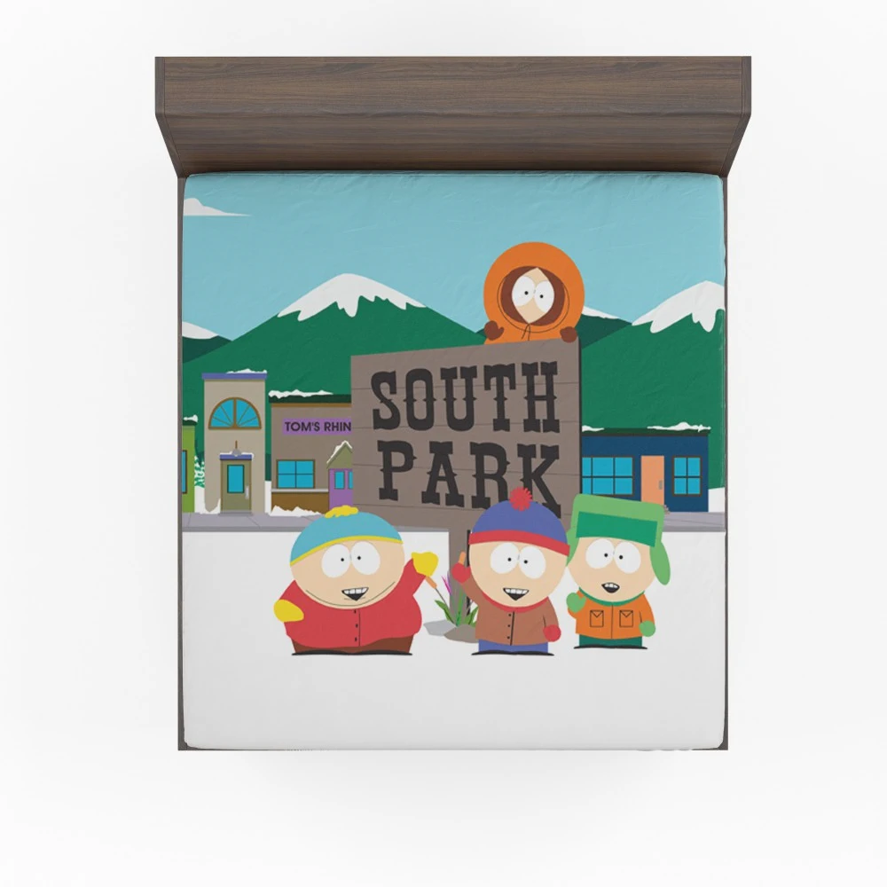 Zany Adventures in South Park Fitted Sheet